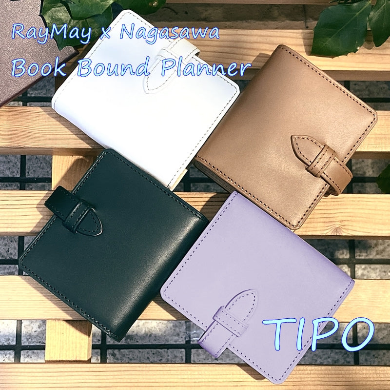 RayMay x Nagasawa Book Bound Planner TIPO 3hole Binder Nagasawa