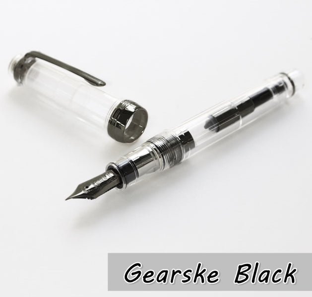 Nagasawa Fountain Pen Gearske Black – Nagasawa Bungu Center