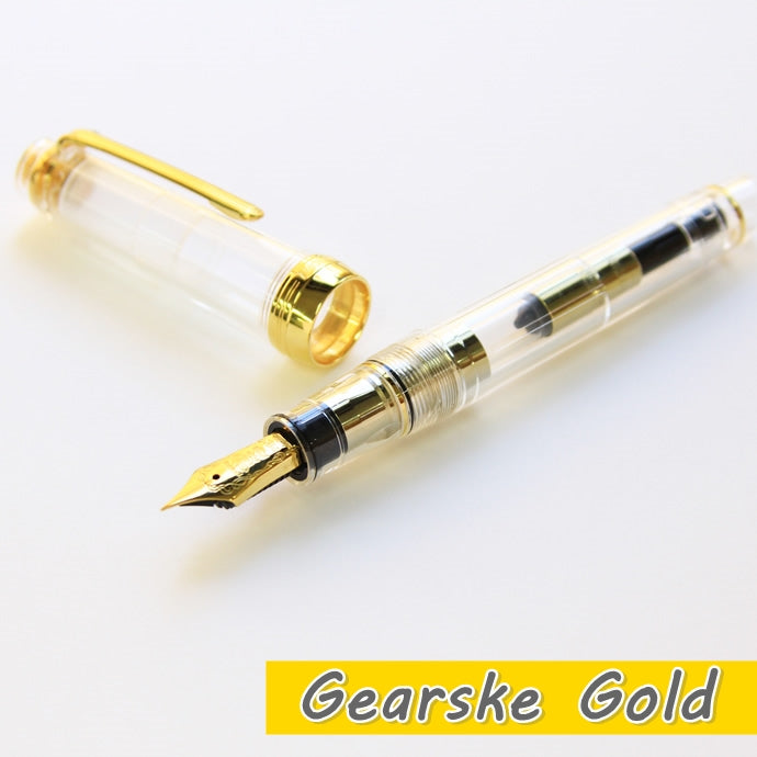 Nagasawa Fountain Pen Gearske Gold – Nagasawa Bungu Center