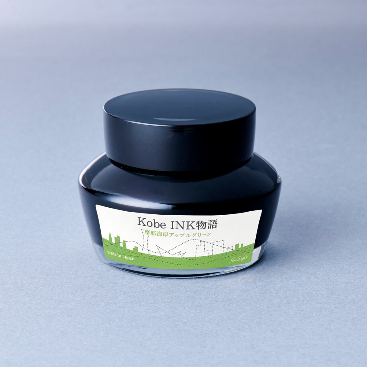 Nagasawa Kobe INK Monogatari #82 Maya-kaigan Apple-green Fountain
